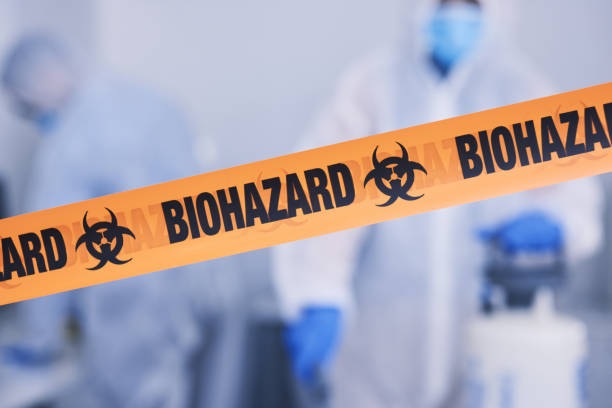 Professional Blood Cleanup technician working in Mount Pleasant, TX